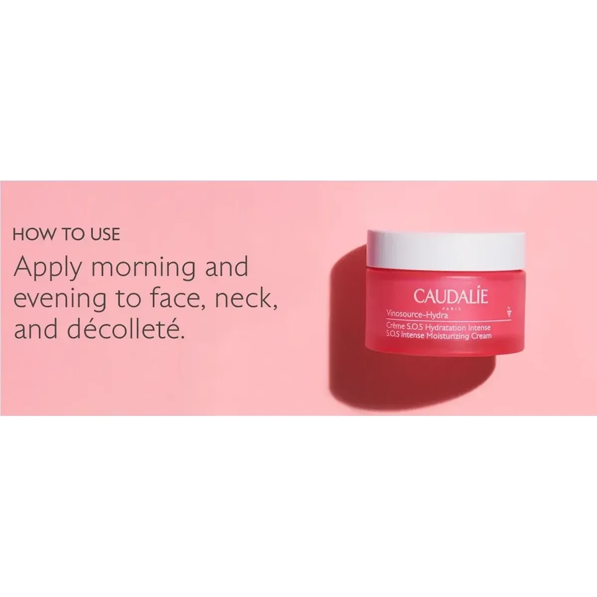 Caudalie Vinosource-Hydra SOS Intense Moisturizing Cream
