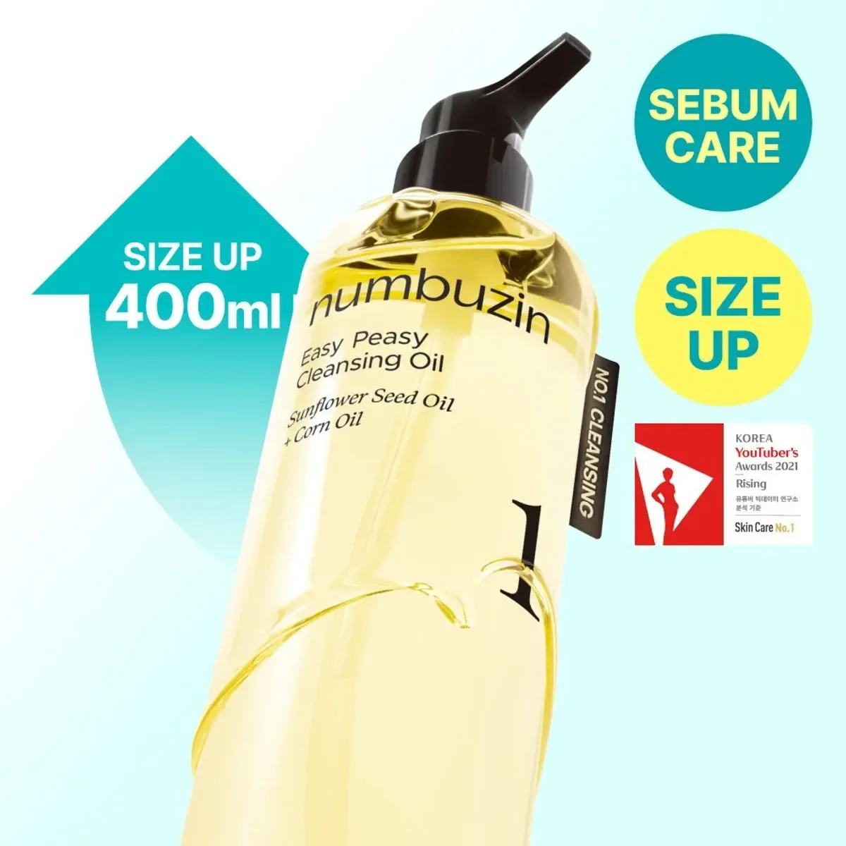 Numbuzin No.1 Pure Glass Cleansing Oil