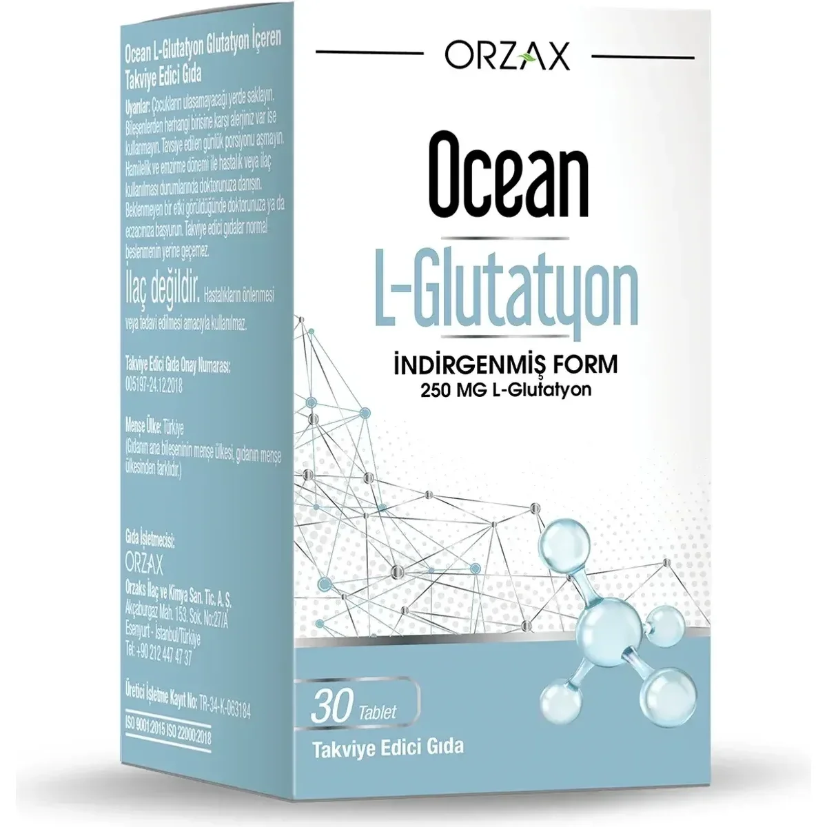 Ocean L-Glutatyon 30 Tablet