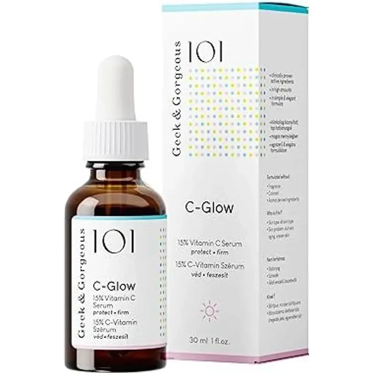Geek & Gorgeous C-Glow 15% Vitamin C Serum