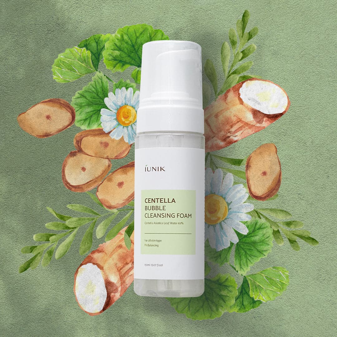 Iunik Centella Bubble Cleansing Foam