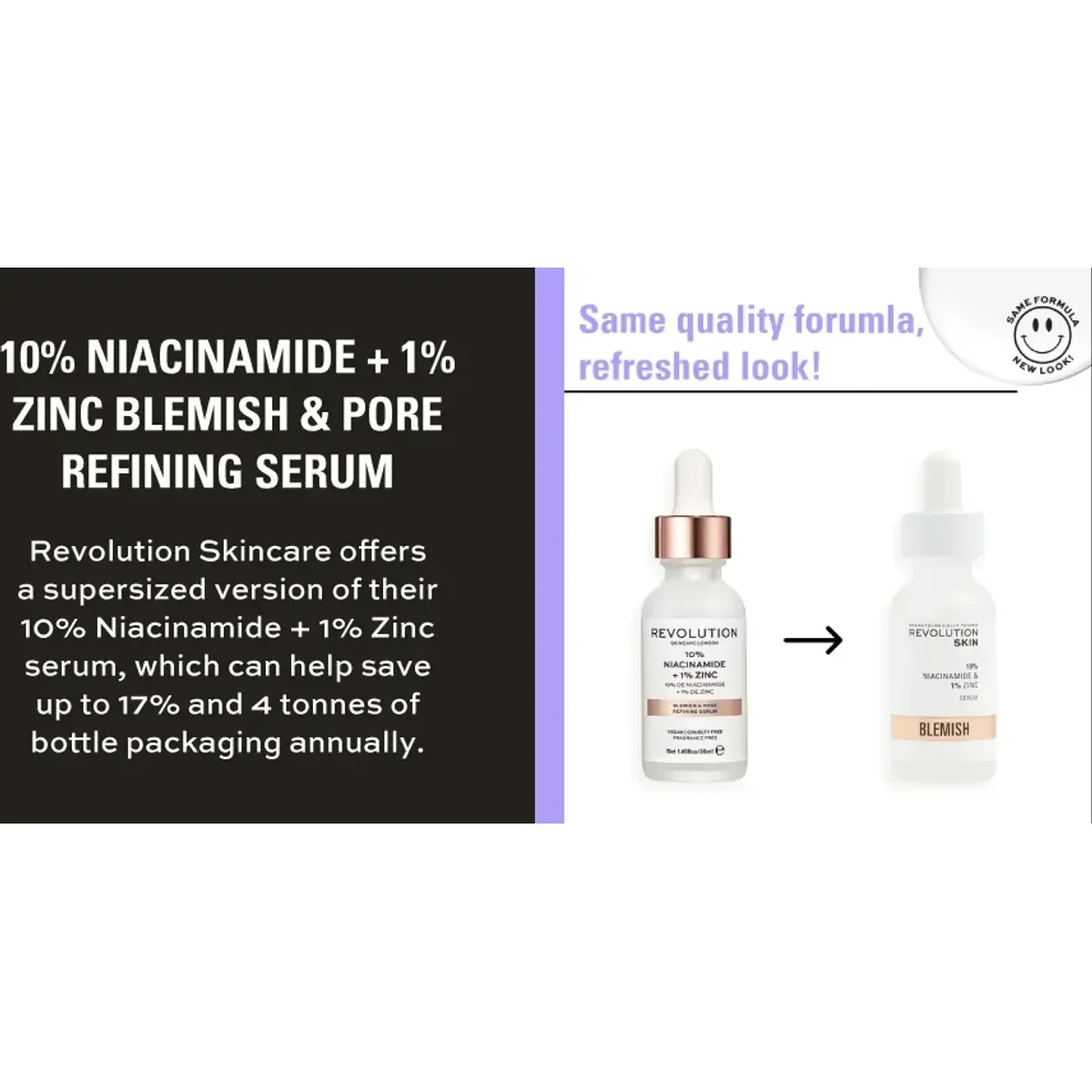 Revolution Skincare 10% Niacinamide + 1% Zinc Serum