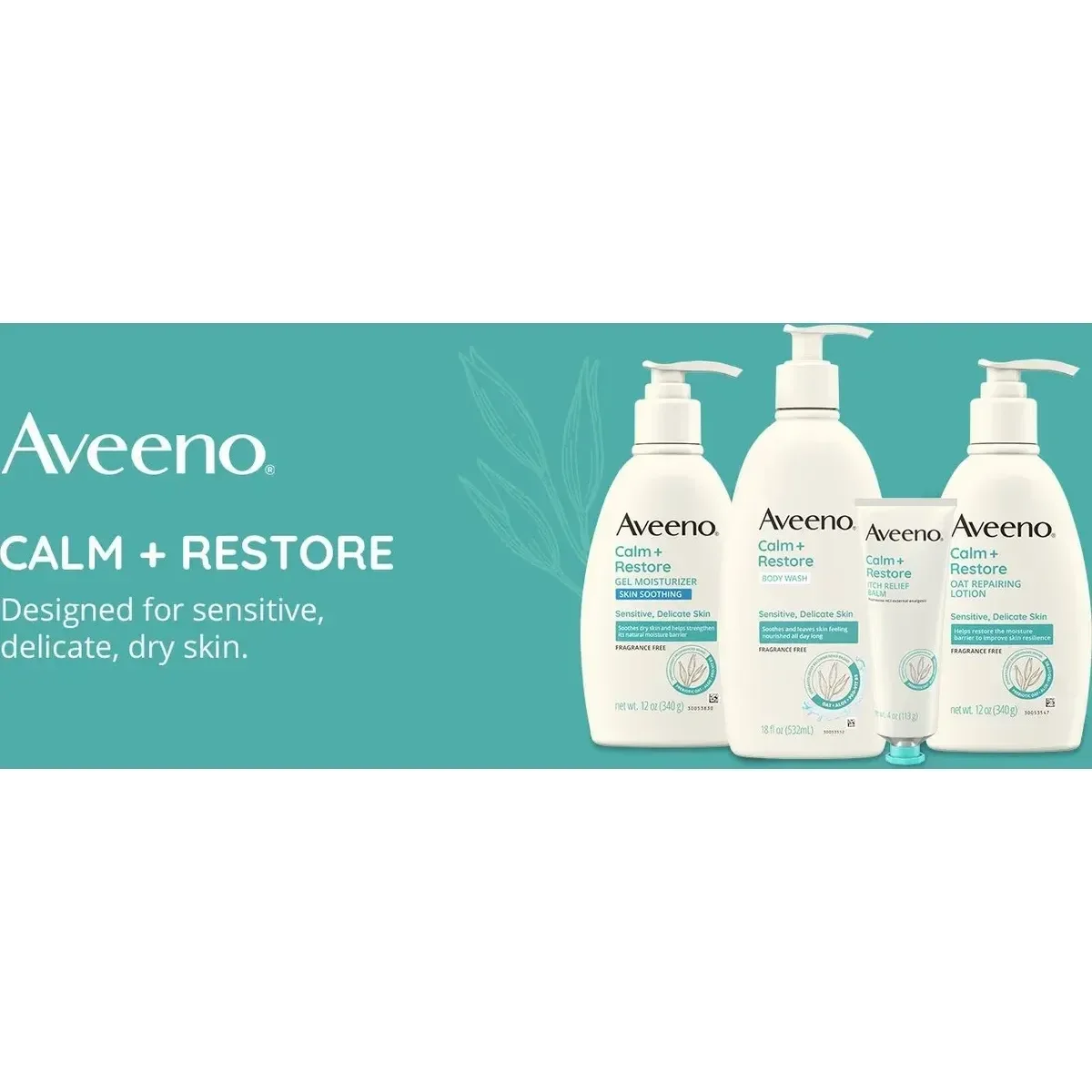 Aveeno Calm + Restore Oat Gel Moisturizer