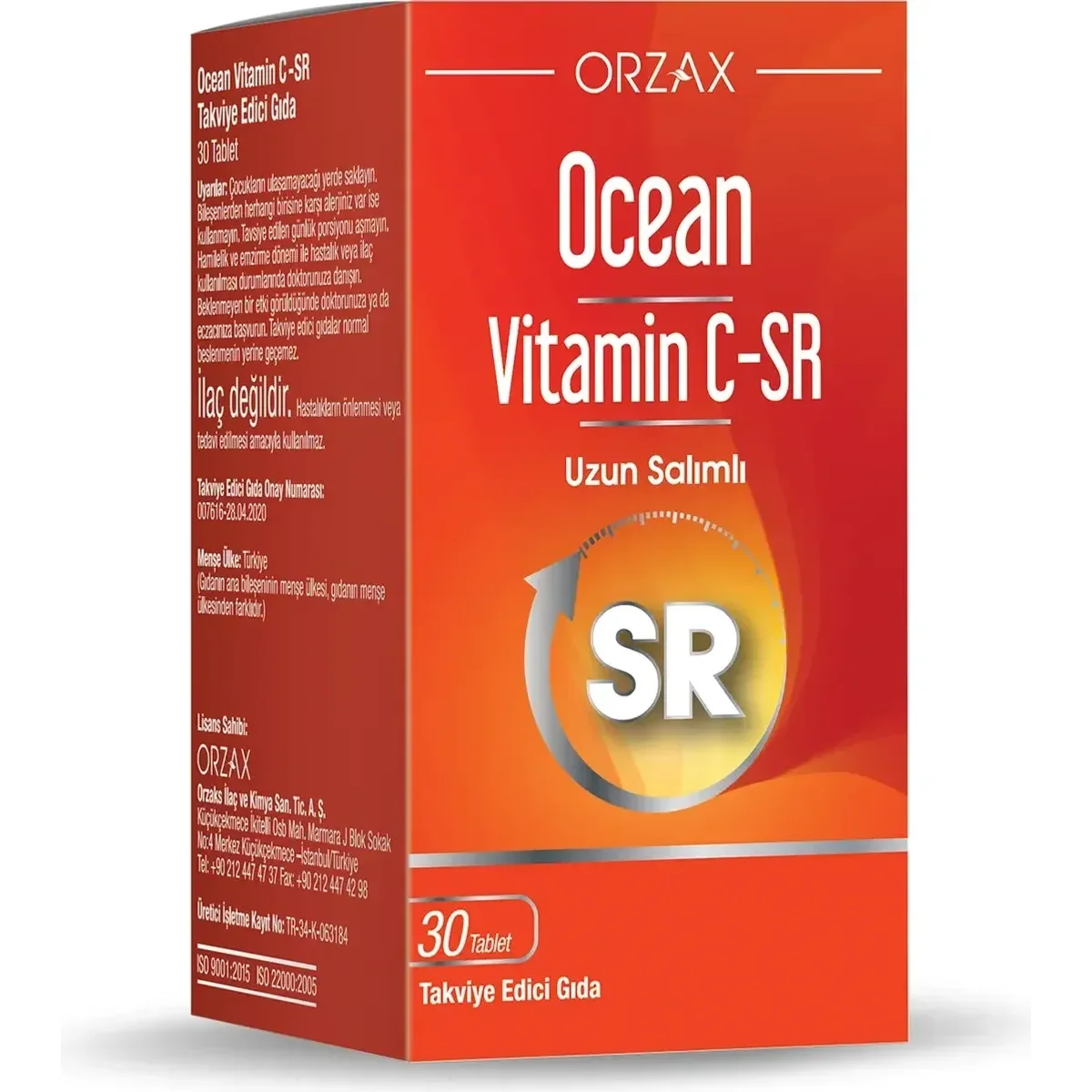 Ocean Vitamin C-SR 30 Tablet