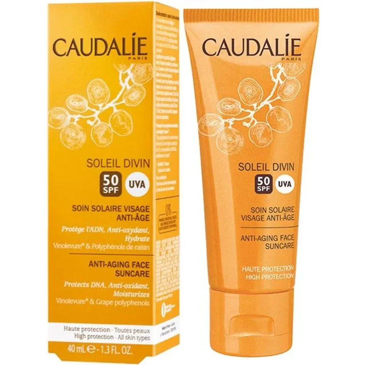 Caudalie Soleil Divin Anti-Ageing SPF50