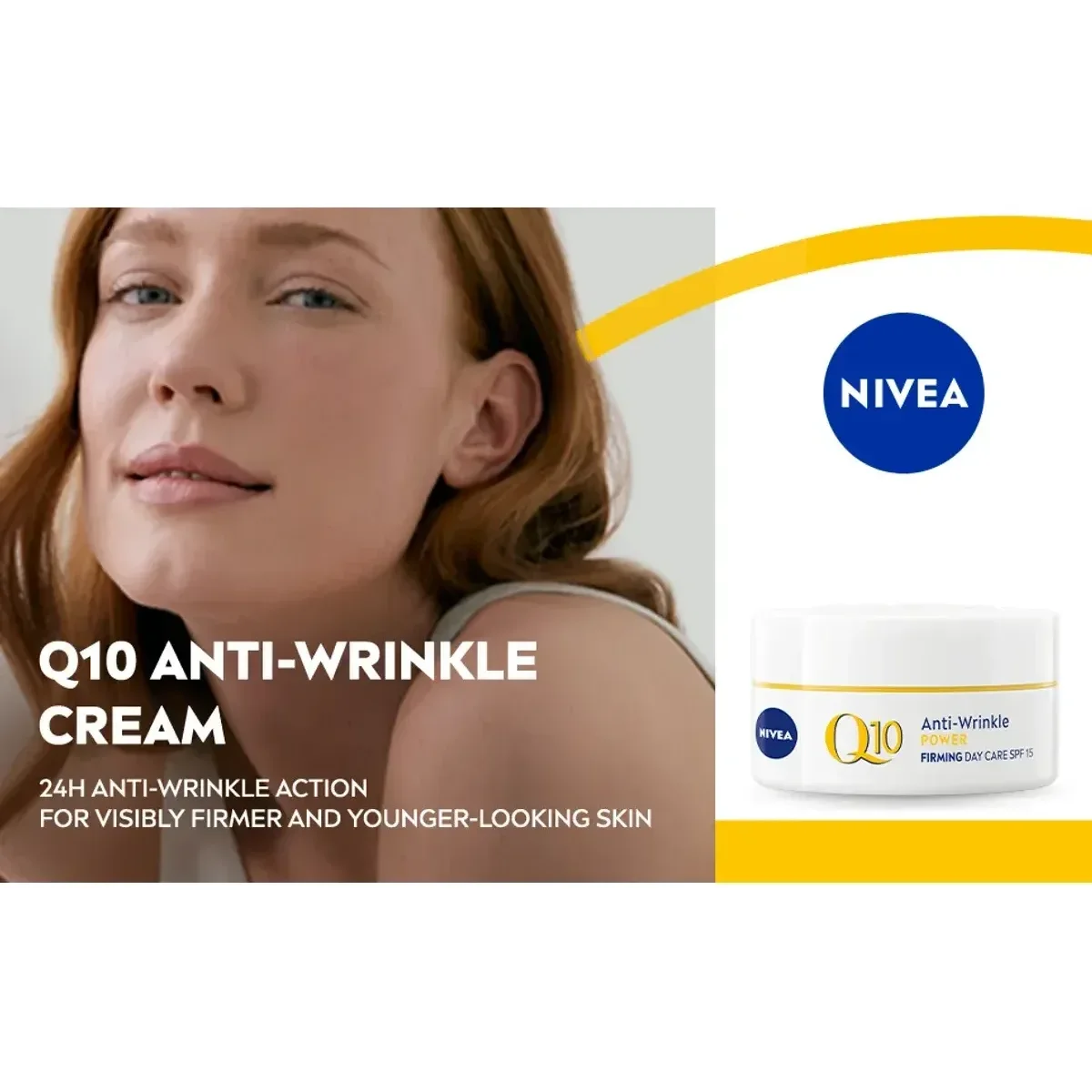 Nivea Q10 Power Anti-Wrinkle Firming Day Cream SPF15