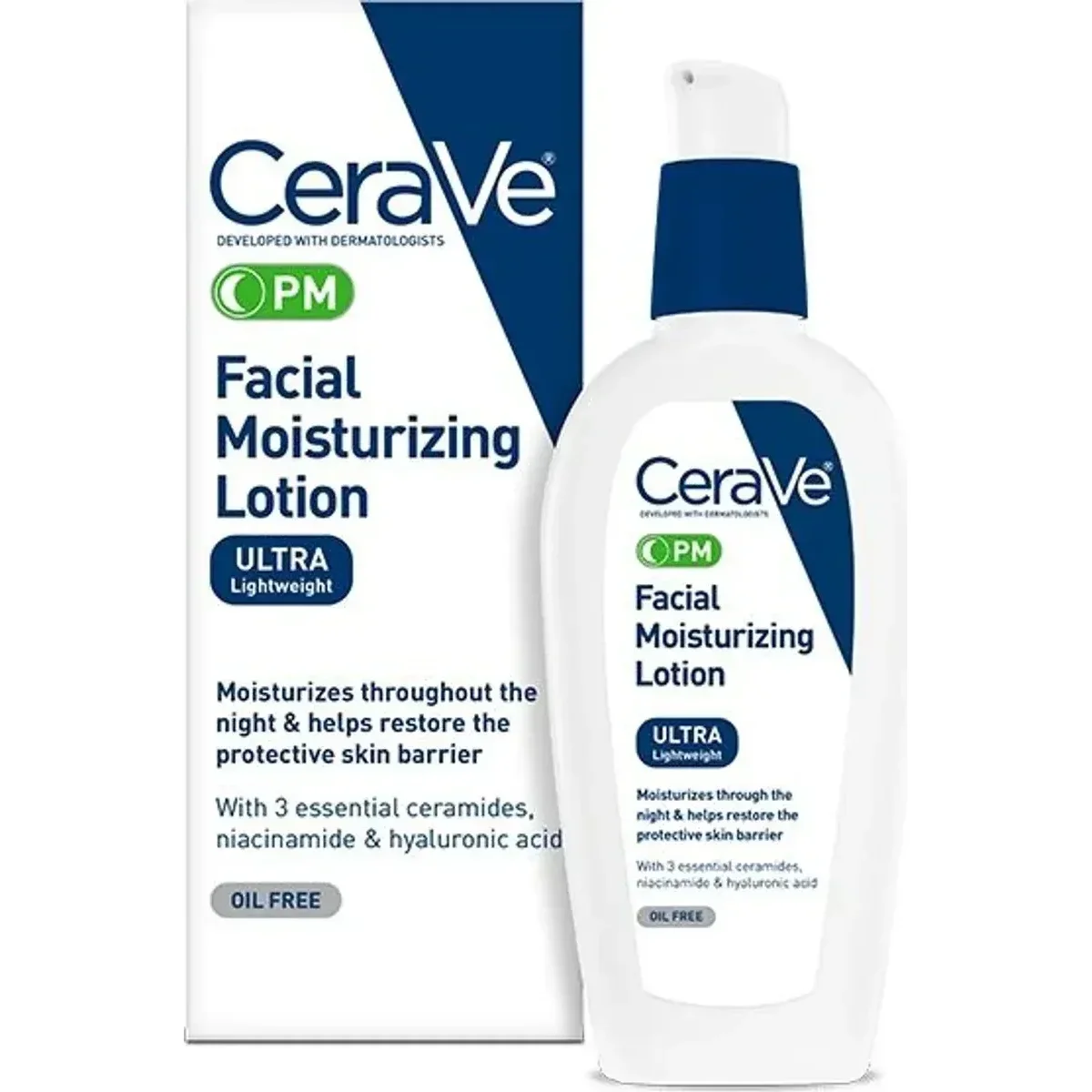 CeraVe PM Facial Moisturizing Lotion